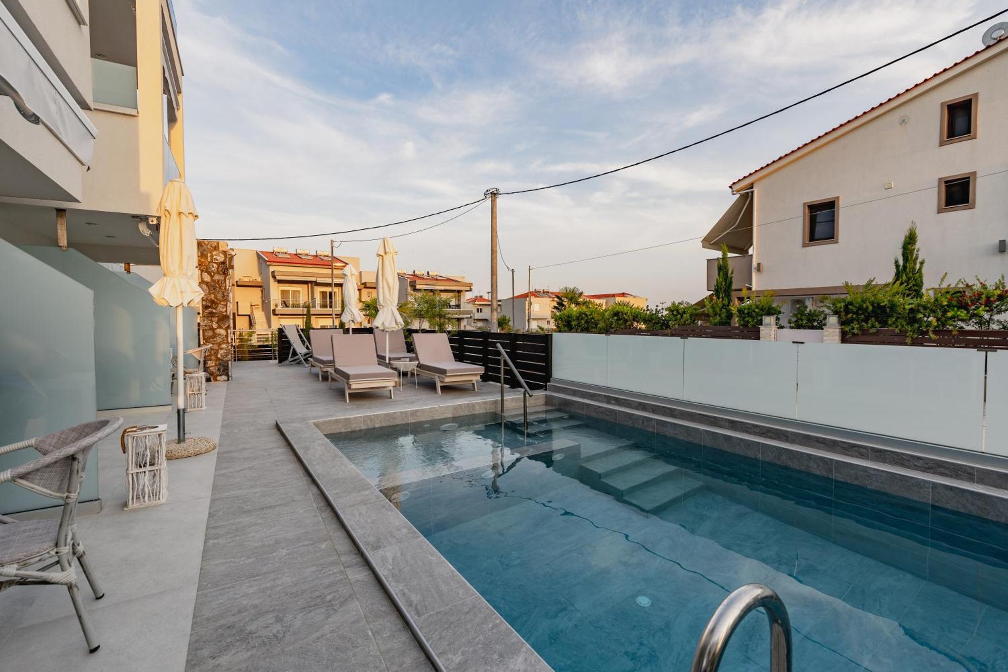 Interni Luxury Living Appartement Nikiti  Buitenkant foto