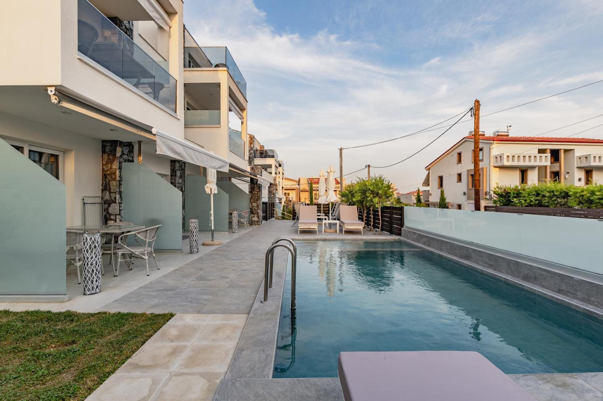 Interni Luxury Living Appartement Nikiti  Buitenkant foto