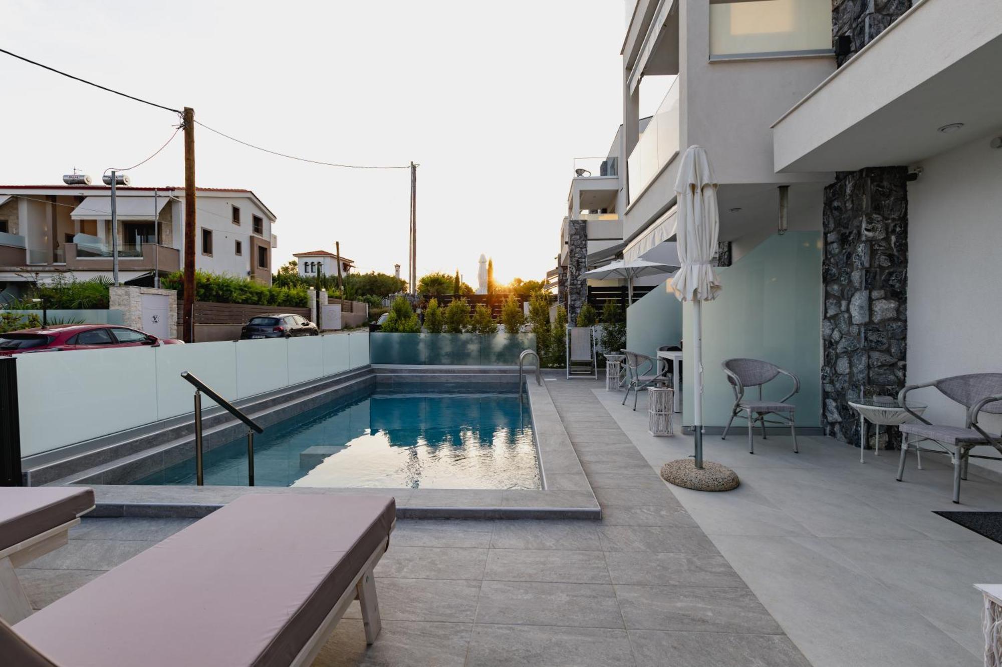 Interni Luxury Living Appartement Nikiti  Buitenkant foto