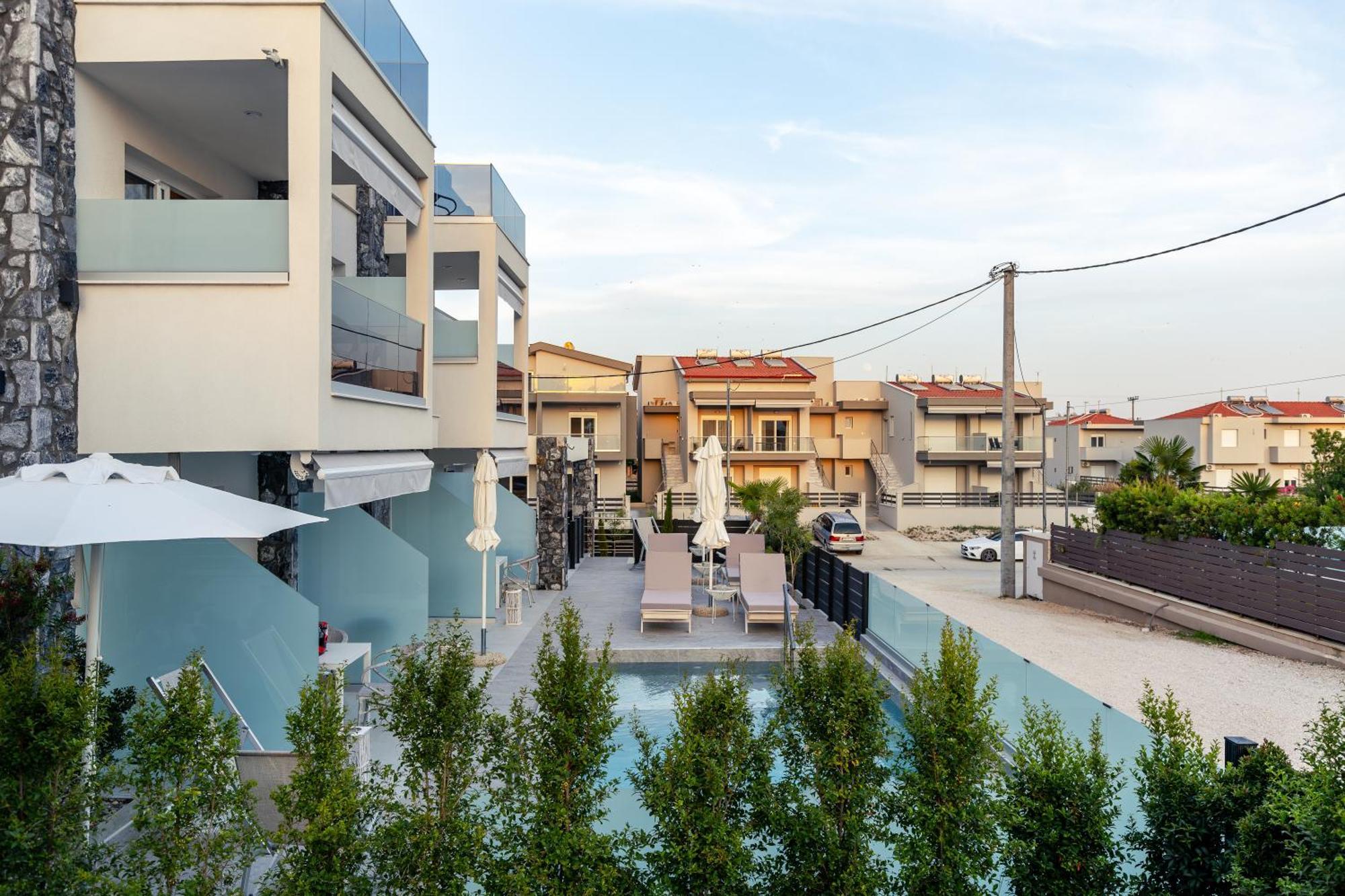 Interni Luxury Living Appartement Nikiti  Buitenkant foto