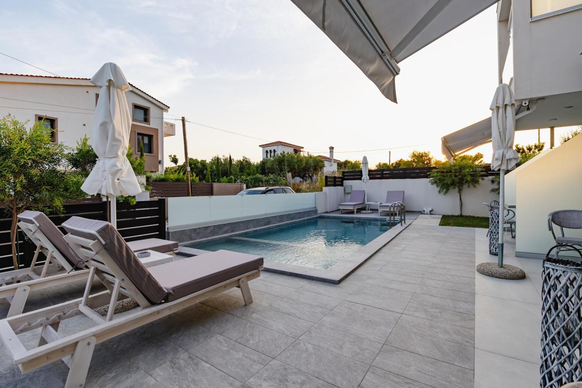 Interni Luxury Living Appartement Nikiti  Buitenkant foto